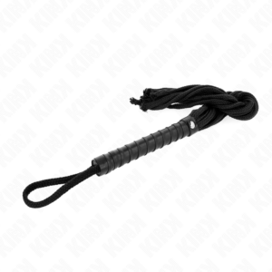 Kink Impact & Touch-Bici di corda Nera 56 cm · Accessori BDSM (imaginea 4)