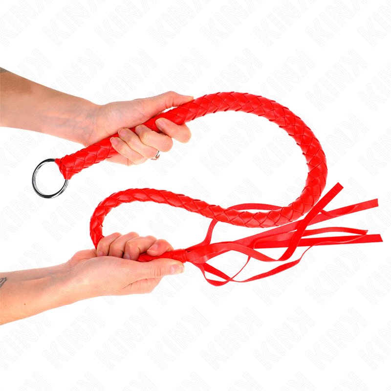 Kink Impact & Touch-Bicicletta Serpente con Anello Rosso per Mano 65 cm 3 Kink Impact & Touch-Bicicletta Serpente con Anello Rosso per Mano 65 cm · Accessori BDSM (immagine 3)