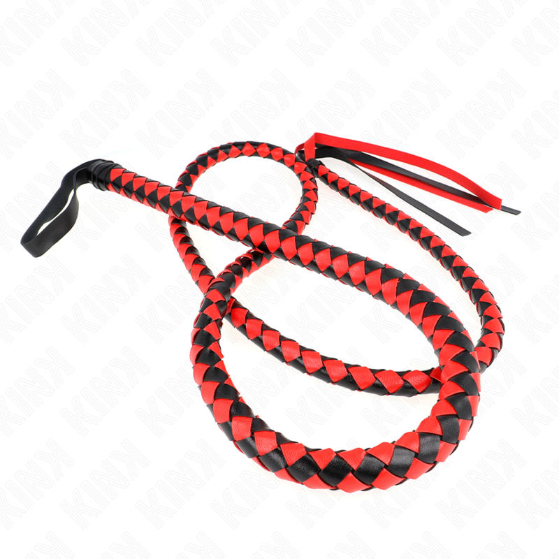 Kink Impact & Touch-Bicicletta Serpente Lungo Rosso 210 cm · Accessori BDSM (imaginea 4)