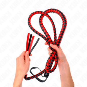 Kink Impact & Touch-Bicicletta Serpente Lungo Rosso 210 cm · Accessori BDSM