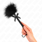Kink Impact & Touch-Bacchetta in Nylon con Penna Tickle e Fodera · Accessori BDSM