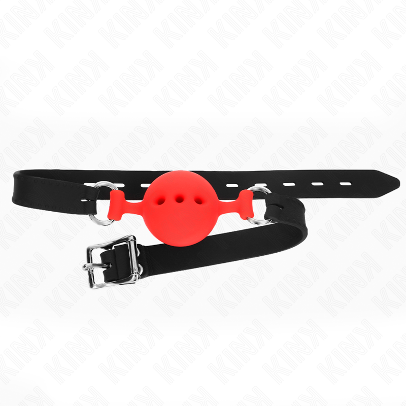 Kink Collar & Gag-Gag in Silicone Integral 55 X 2 cm con Sfera 4,5 cm 3 Kink Collar & Gag-Gag in Silicone Integral 55 X 2 cm con Sfera 4,5 cm · Bondage & Manette (imaginea 3)