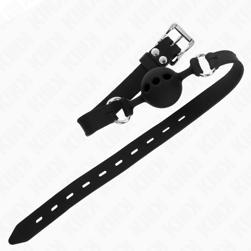 Kink Collar & Gag-Gag di Silicone Integrale 55 X 2 cm con Sfera 4 3 Kink Collar & Gag-Gag di Silicone Integrale 55 X 2 cm con Sfera 4 · Bondage & Manette (imaginea 3)