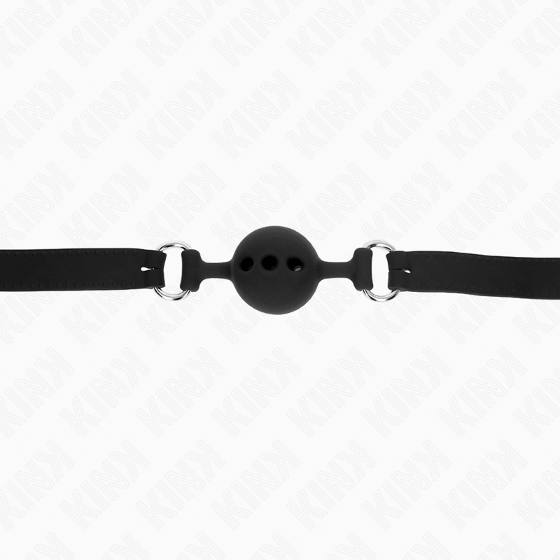 Kink Collar & Gag-Gag di Silicone Integrale 55 X 2 cm con Sfera 4 · Bondage & Manette (imaginea 5)