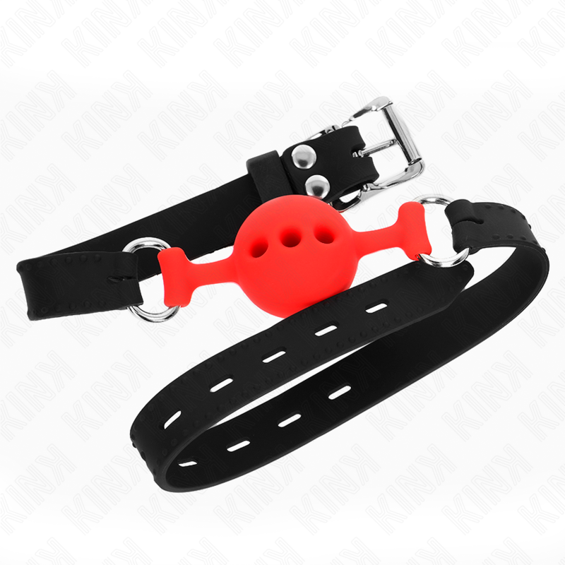 Kink Collar & Gag-Gag in Silicone Completo 55 X 2 cm con Palla 4 3 Kink Collar & Gag-Gag in Silicone Completo 55 X 2 cm con Palla 4 · Bondage & Manette (imaginea 3)