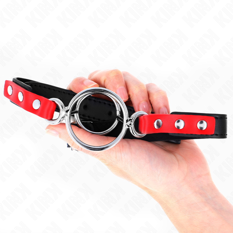 Kink Collar & Gag-Morsetto con anello multiplo 4/4.8 cm Rosso 38 X 3 Kink Collar & Gag-Morsetto con anello multiplo 4/4.8 cm Rosso 38 X · Bondage & Manette (imaginea 3)