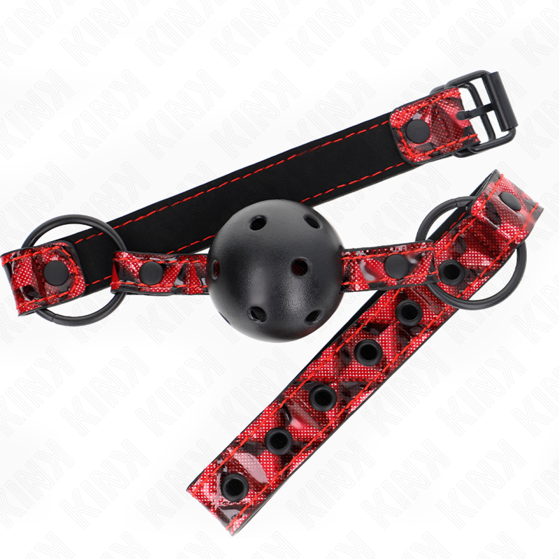Kink Collar & Gag-Morsetto a sfera Diamond 4.5 cm, Modello 2 - Cinturino 2 Kink Collar & Gag-Morsetto a sfera Diamond 4.5 cm, Modello 2 - Cinturino · Bondage & Manette (imaginea 2)