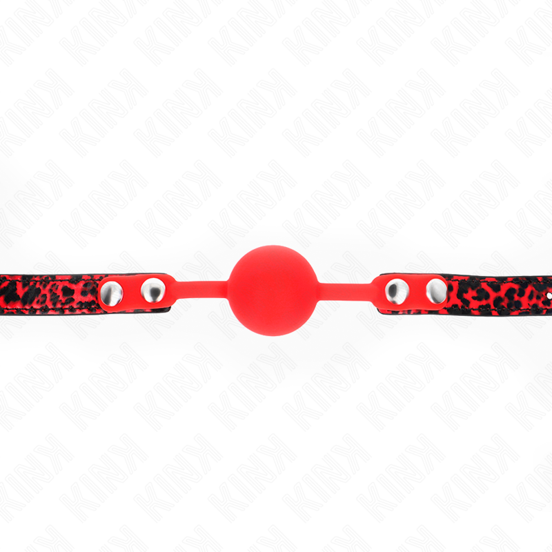 Kink Collar & Gag-Gag con Sfera di Silicone 4 cm Model 2 60 X 2 cm 2 Kink Collar & Gag-Gag con Sfera di Silicone 4 cm Model 2 60 X 2 cm · Bondage & Manette (imaginea 2)