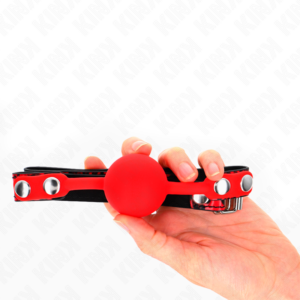 Kink Collar & Gag-Gag con Sfera di Silicone 4 cm Model 2 60 X 2 cm 10 Kink Collar & Gag-Gag con Sfera di Silicone 4 cm Model 2 60 X 2 cm · Bondage & Manette (imaginea 5)