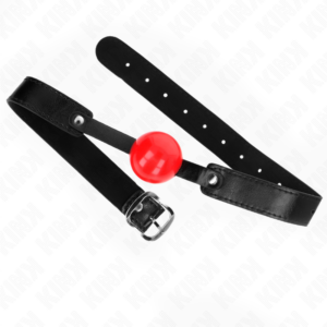 Kink Collar & Gag-66 X 2.5 cm Cinturino regolabile 41-61 cm-TPE · Bondage & Manette (imaginea 2)