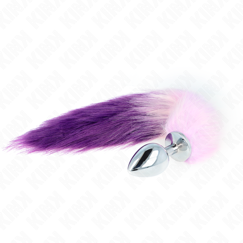 Kink Pleasure Plugs-Anale Plug Taglia L 10 X 4 cm con Coda · Accessori BDSM (imaginea 4)