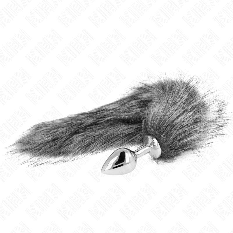 Kink Pleasure Plugs-Anale Plug M 8 X 3.5 cm con Coda Sintetica 40 2 Kink Pleasure Plugs-Anale Plug M 8 X 3.5 cm con Coda Sintetica 40 · Accessori BDSM (immagine 2)