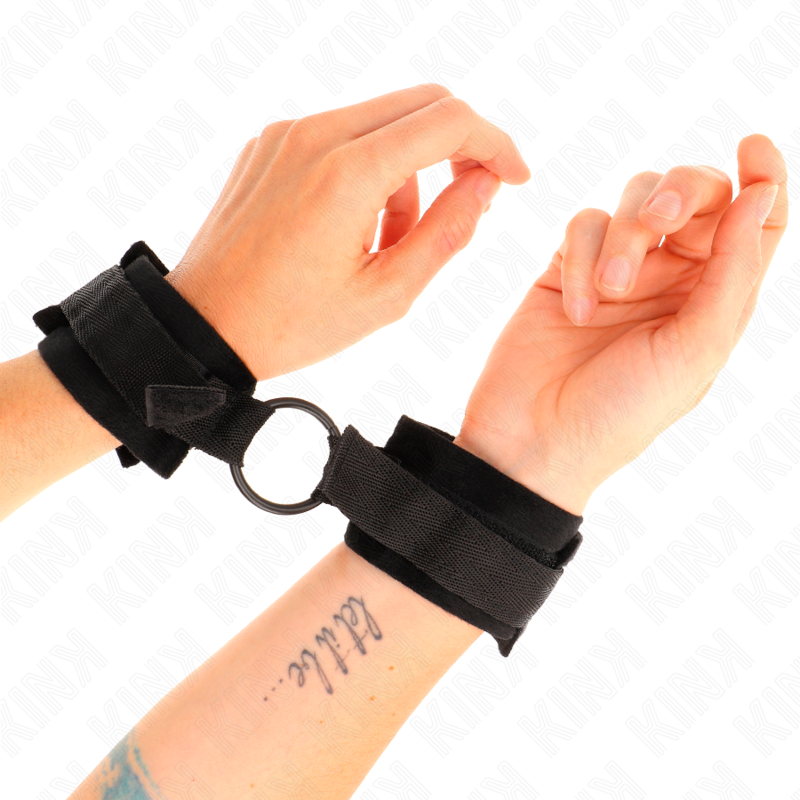 Kink Wrist Restraint-Guanti di pelliccia per principianti 25 cm