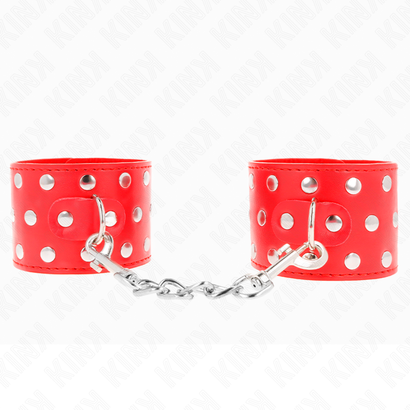 Kink Wrist Restraint-Polsini per Polsini con Graffette, Pieno 2 Kink Wrist Restraint-Polsini per Polsini con Graffette, Pieno · Bondage & Manette (imaginea 2)