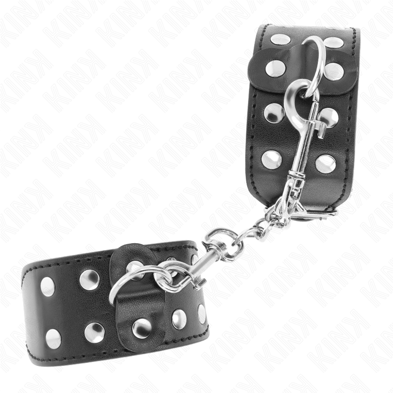 Kink Wrist Restraint-Braccialetti per polsini a due file 3 Kink Wrist Restraint-Braccialetti per polsini a due file · Bondage & Manette (imaginea 3)