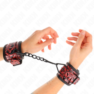 Kink Wrist Restraint-Manette per Polsini con Modello Diamond