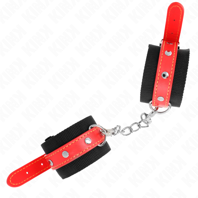 Kink Wrist Restraint-Cuscinetti per polsini in nylon Nero · Bondage & Manette (immagine 2)