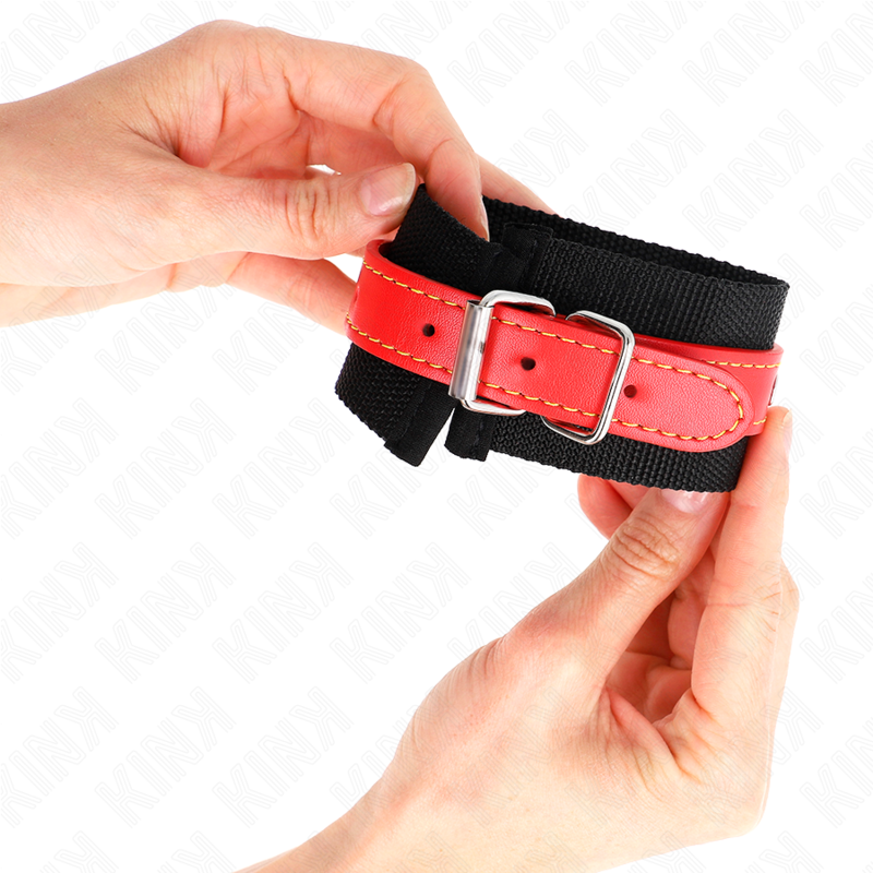 Kink Wrist Restraint-Cuscinetti per polsini in nylon Nero · Bondage & Manette (immagine 4)