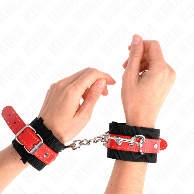 Kink Wrist Restraint-Cuscinetti per polsini in nylon Nero · Bondage & Manette