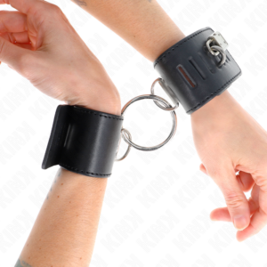 Kink Wrist Restraint-Manette Fisse per Polsini con Anelli