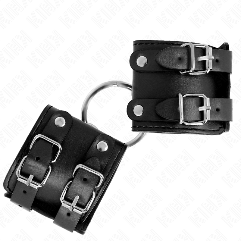Kink Wrist Restraint-Polsini Fissi per Polsini con Anello e 3 Kink Wrist Restraint-Polsini Fissi per Polsini con Anello e · Bondage & Manette (imaginea 3)