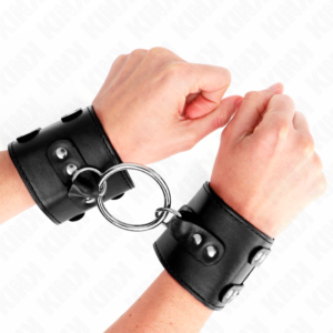 Kink Wrist Restraint-Polsini Fissi per Polsini con Anello e · Bondage & Manette