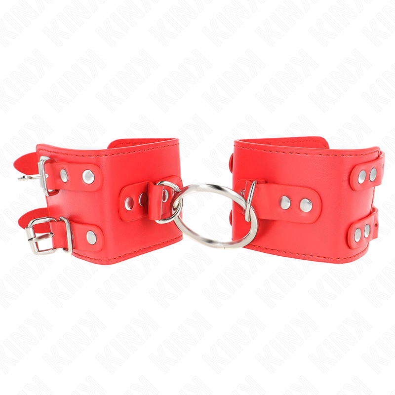 Kink Wrist Restraint-Manette fisse per i polsi con anello 4 Kink Wrist Restraint-Manette fisse per i polsi con anello · Bondage & Manette (imaginea 4)