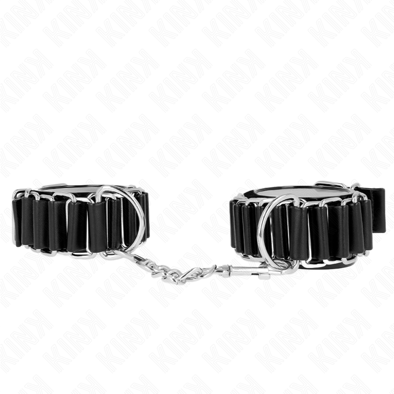 Kink Wrist Restraint-Polsini sottili tipo cerniera nera 2 Kink Wrist Restraint-Polsini sottili tipo cerniera nera · Bondage & Manette (imaginea 2)