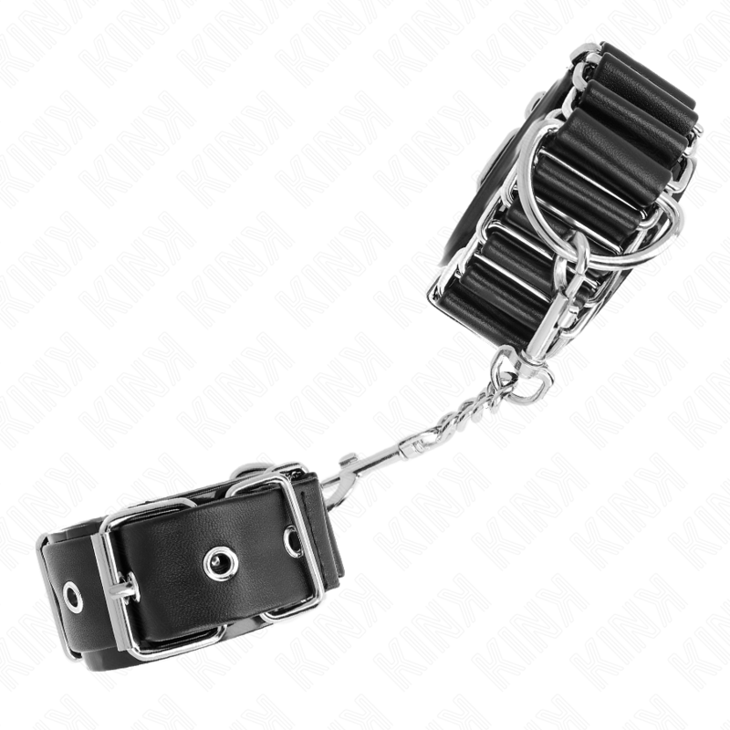 Kink Wrist Restraint-Polsini sottili tipo cerniera nera 3 Kink Wrist Restraint-Polsini sottili tipo cerniera nera · Bondage & Manette (imaginea 3)