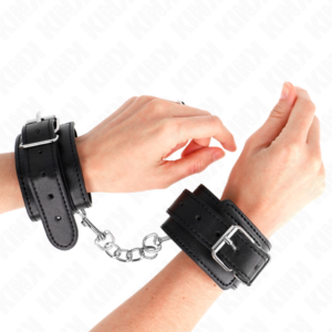 Kink Wrist Restraint-Polsini sottili per polsini neri 5 Kink Wrist Restraint-Polsini sottili per polsini neri · Bondage & Manette