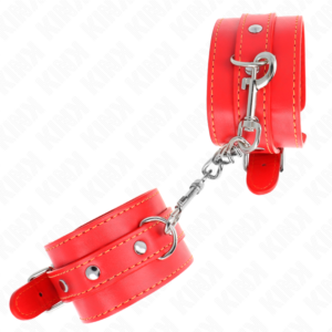 Kink Wrist Restraint-Polsini sottili per polsini rossi 8 Kink Wrist Restraint-Polsini sottili per polsini rossi · Bondage & Manette (imaginea 4)