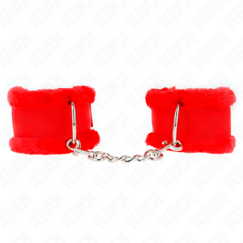 Kink Wrist Restraint-Polsini imbottiti con Rosso 2 Kink Wrist Restraint-Polsini imbottiti con Rosso · Bondage & Manette (imaginea 2)