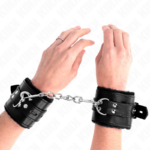Kink Wrist Restraint-Polsini imbottiti con Nero · Bondage & Manette