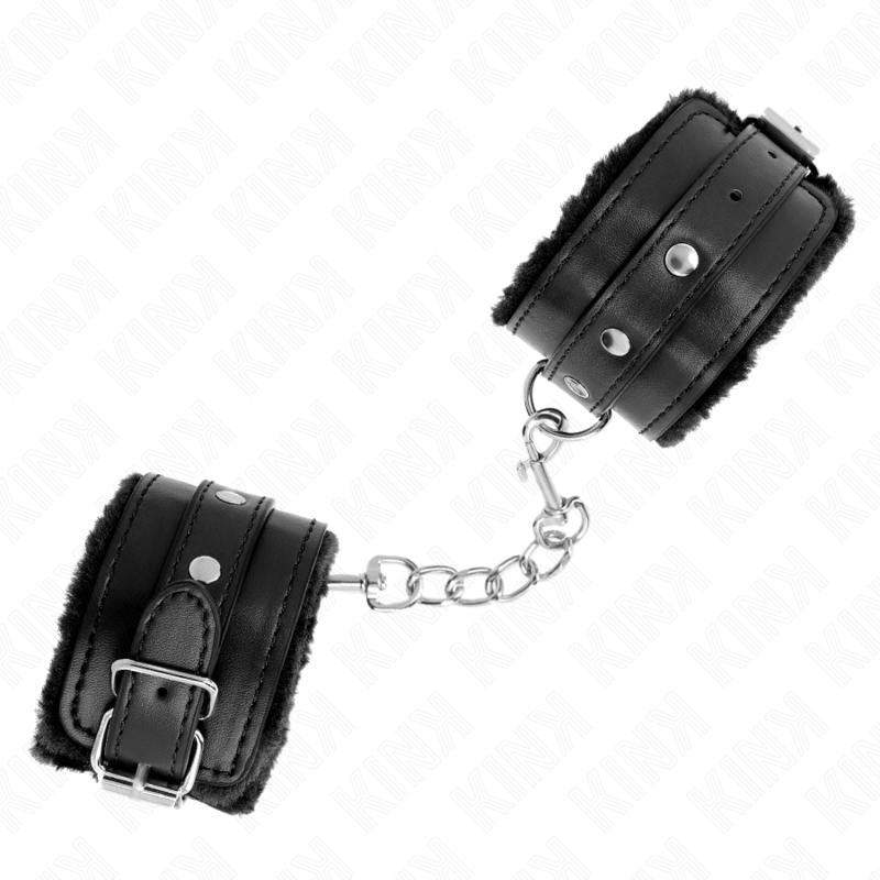 Kink Wrist Restraint-Manette Premium Imbottite di Pelliccia Nera 3 Kink Wrist Restraint-Manette Premium Imbottite di Pelliccia Nera · Bondage & Manette (imaginea 3)