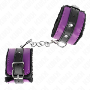 Kink Wrist Restraint-Premium Polsini imbottiti di pelliccia nera 7 Kink Wrist Restraint-Premium Polsini imbottiti di pelliccia nera · Bondage & Manette (imaginea 3)