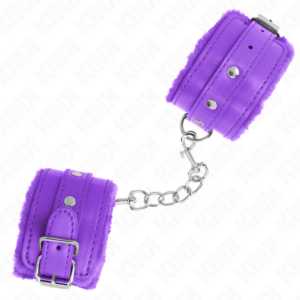 Kink Wrist Restraint-Polsini imbottiti con Viola · Bondage & Manette (immagine 3)