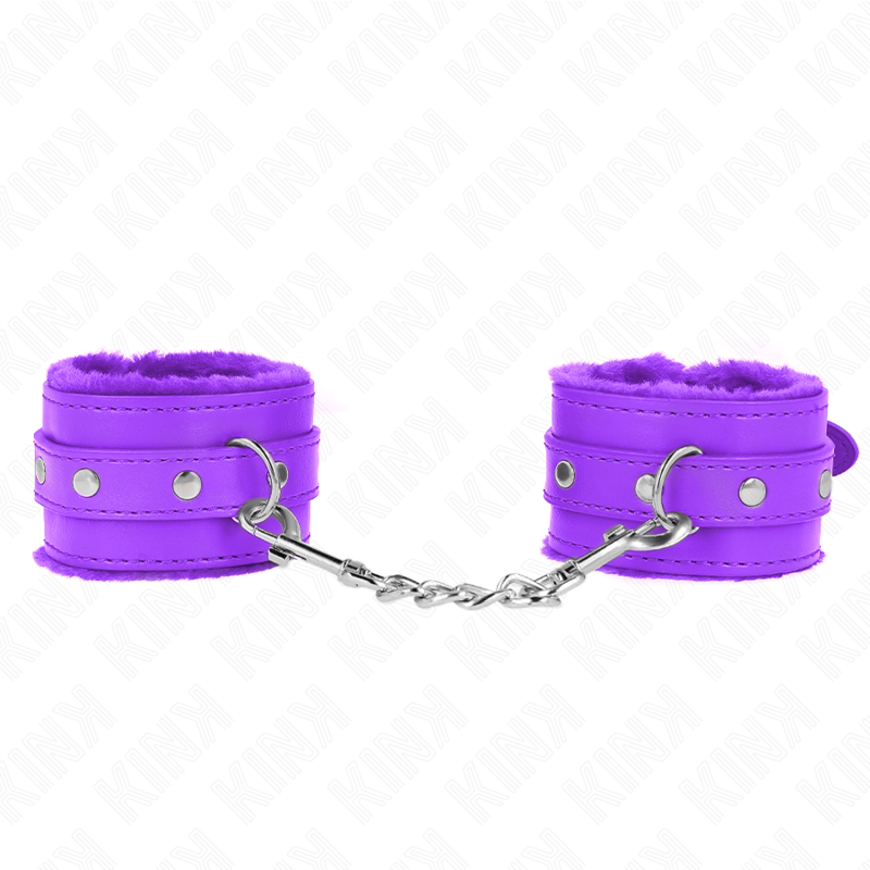 Kink Wrist Restraint-Polsini imbottiti con Viola · Bondage & Manette (immagine 2)