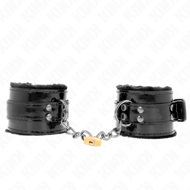 Kink Wrist Restraint-Manette leggere per polsini con lucchetto 2 Kink Wrist Restraint-Manette leggere per polsini con lucchetto · Bondage & Manette (imaginea 2)