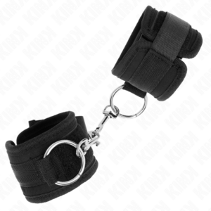 Kink Wrist Restraint-Polsini per polsini neri regolabili · Bondage & Manette (imaginea 3)