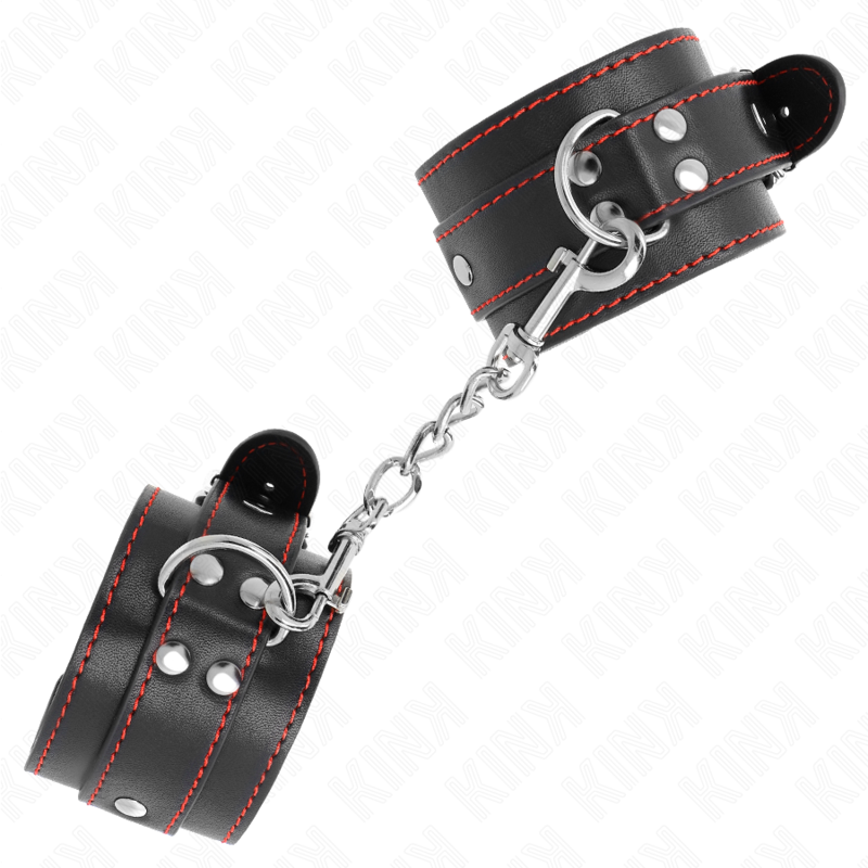 Kink Wrist Restraint-Polsini per polsini neri · Bondage & Manette (immagine 3)