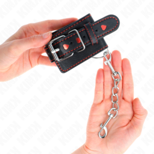 Kink Wrist Restraint-Manette per Polsini Neri · Bondage & Manette (immagine 4)