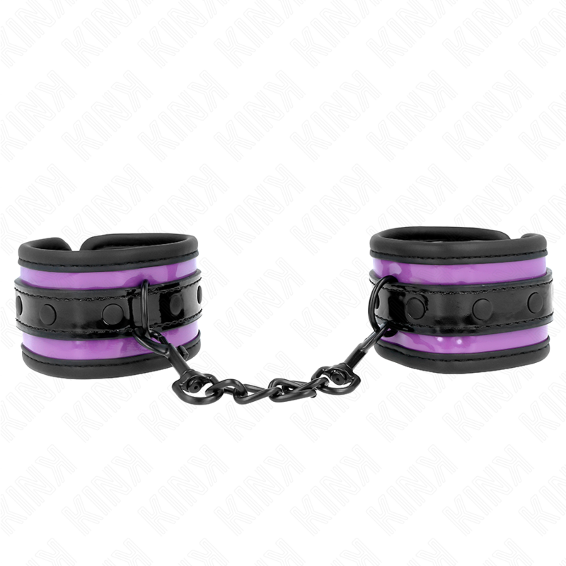 Kink Wrist Restraint-Polsini in Neoprene Viola 2 Kink Wrist Restraint-Polsini in Neoprene Viola · Bondage & Manette (imaginea 2)