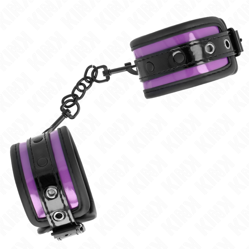 Kink Wrist Restraint-Polsini in Neoprene Viola 3 Kink Wrist Restraint-Polsini in Neoprene Viola · Bondage & Manette (imaginea 3)