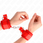 Kink Wrist Restraint-Manette in neoprene per polsini Rosso 42 X · Bondage & Manette