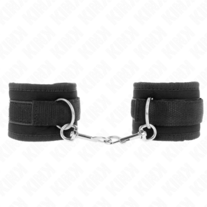 Kink Wrist Restraint-Manette da polso Nylon Hook&loop Nero · Bondage & Manette (immagine 2)