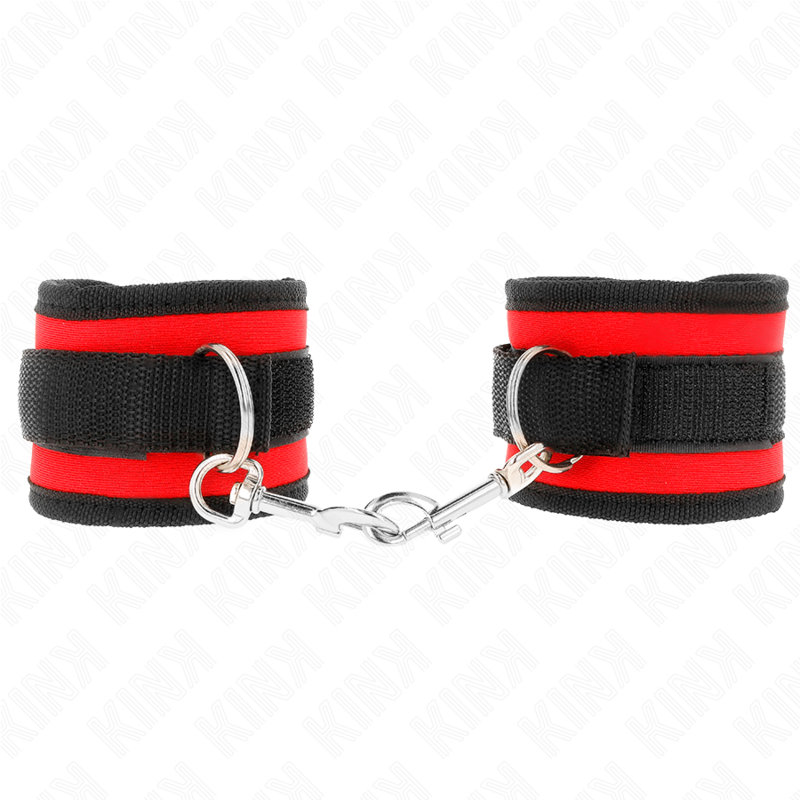 Kink Wrist Restraint-Braccialetti in nylon con Hook&loop · Bondage & Manette (immagine 2)