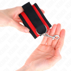 Kink Wrist Restraint-Braccialetti in nylon con Hook&loop · Bondage & Manette (immagine 4)