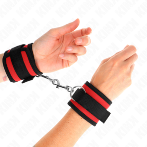 Kink Wrist Restraint-Braccialetti in nylon con Hook&loop