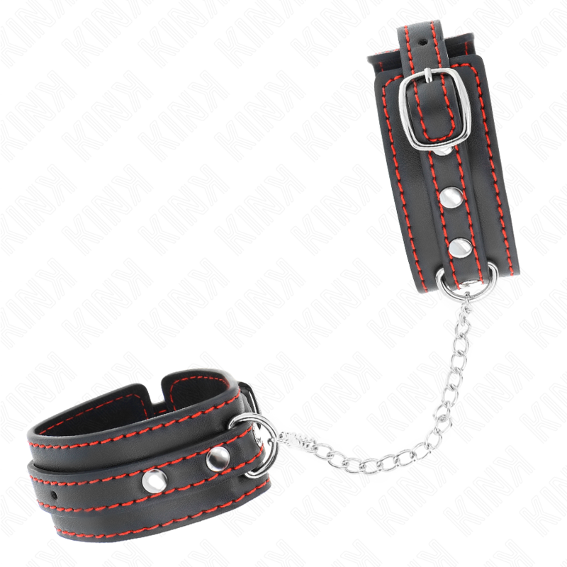 Kink Wrist Restraint-Polsini per polsini piccoli neri 2 Kink Wrist Restraint-Polsini per polsini piccoli neri · Bondage & Manette (imaginea 2)