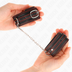 Kink Wrist Restraint-Polsini per polsini piccoli neri 7 Kink Wrist Restraint-Polsini per polsini piccoli neri · Bondage & Manette (imaginea 3)